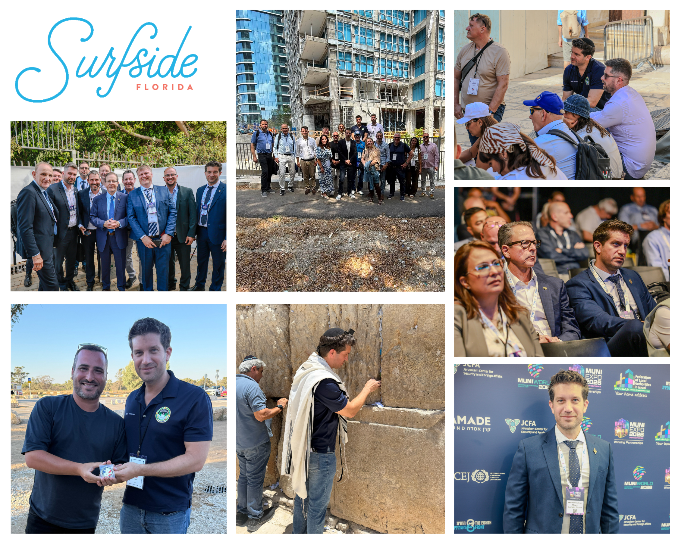 Mayor Shlomo Danzinger recently traveled to Israel to join mayors from around the world at MUNI EXPO 2026.